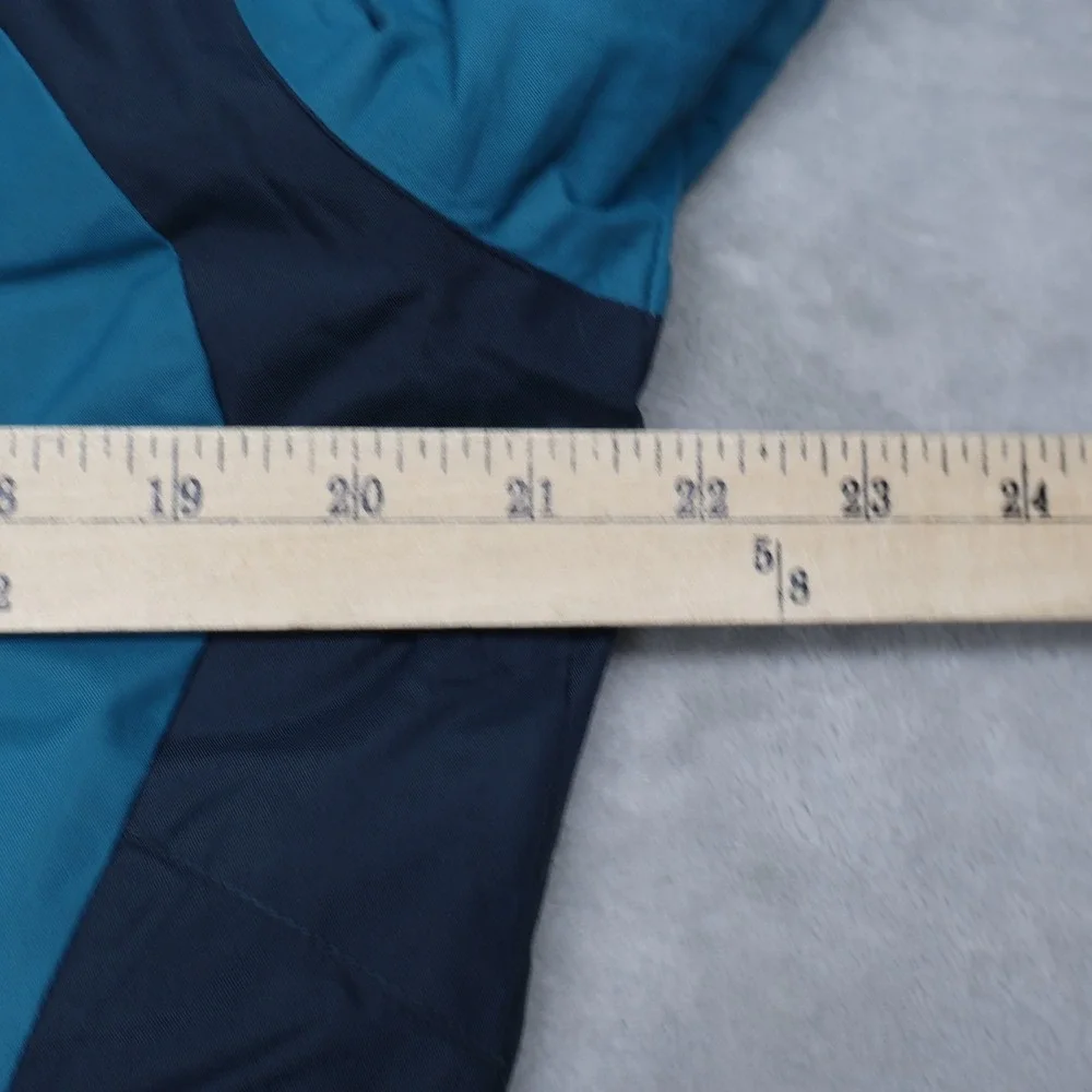 Columbia Jacket Womens Large Blue Insulated Thermal Coil Full Zip Hooded Winter